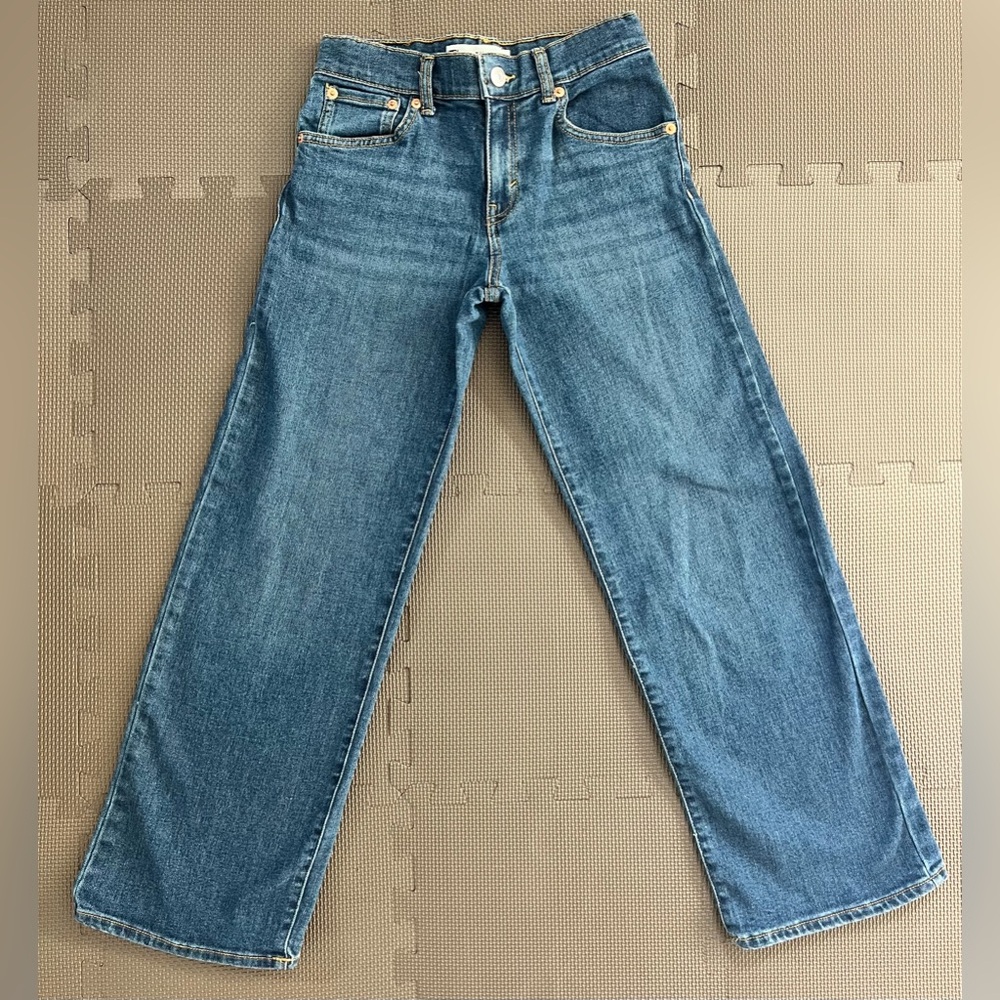 Levi's Wide Leg Blue Jeans